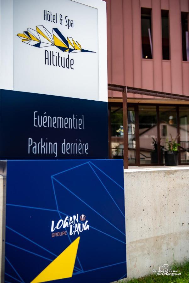 Logis Hotel Altitude Et Spa Pierre-Percée Eksteriør billede